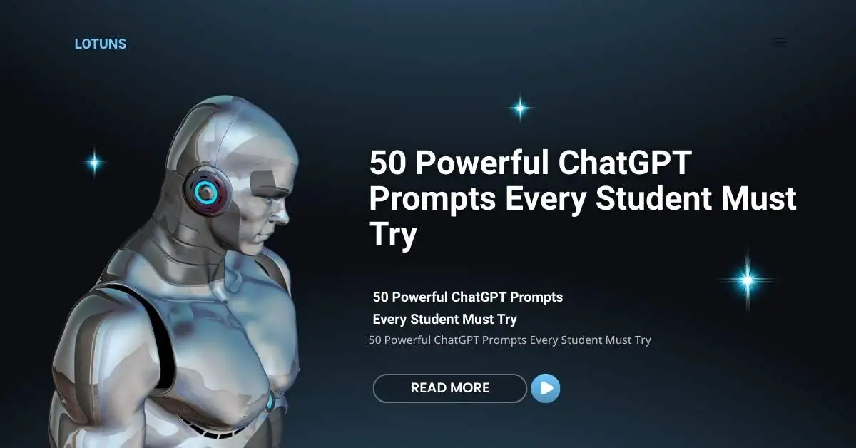 50 Powerful ChatGPT Prompts Every Student Must Try