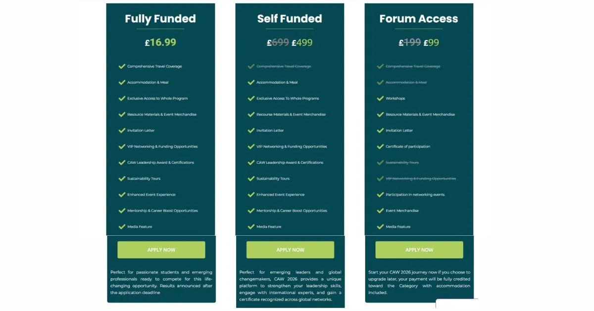 Climate Action Week Maldives 2026, Empowering Global Youth for a Sustainable Future (Fully Funded Event)